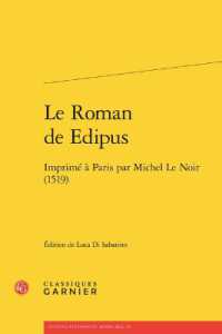 LE ROMAN DE EDIPUS - IMPRIME A PARIS PAR MICHEL LE NOIR (1519) (TEXTES LITTERAI)