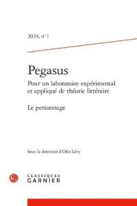 PEGASUS - 2024 - 1, 1 - LE PERSONNAGE (PEGASUS)