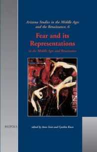 FEAR AND ITS REPRESENTATIONS IN THE MIDDLE AGES AND RENAISSANCE ((ASMAR 6))