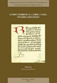 Guido Terreni, O. Carm. (T1342) : Studies and Texts