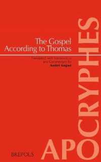 The Gospel According to Thomas : Introduction, Translation and Commentary