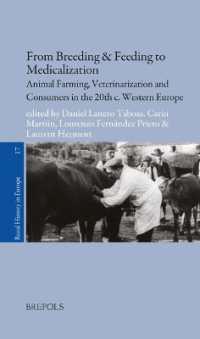 From Breeding & Feeding to Medicalization : Animal Farming, Veterinarization and Consumers in the 20th C. Western Europe