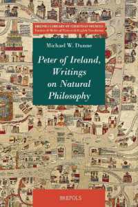 Peter of Ireland, Writings on Natural Philosophy : Commentary on Aristotle's on Length and Shortness of Life and the Determinatio Magistralis