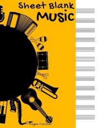 Music Sheet Blank : Staff Music Writing Pad - 12 Staves per Page, 100 Pages, 8.5 x 11' Size