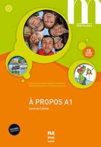 A PROPOS A1 - LIVRE ELEVE - NOUVELLE COUVERTURE (FRANCAIS LANGUE)