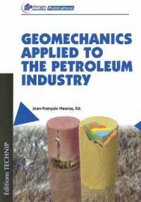 GEOMECHANICS APPLIED TO THE PETROLEUM INDUSTRY - ILLUSTRATIONS, COULEUR