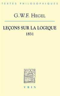 LECONS SUR LA LOGIQUE (1831) (BTP)