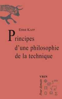 PRINCIPES D'UNE PHILOSOPHIE DE LA TECHNIQUE (POUR DEMAIN)