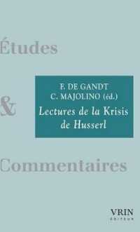 LECTURES DE LA KRISIS DE HUSSERL (ETUDES ET COMMENTAIR)