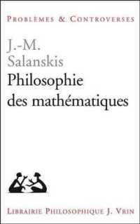 PHILOSOPHIE DES MATHEMATIQUES (PROB ET CONTRO)