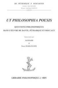 UT PHILOSOPHIA POESIS - QUESTIONS PHILOSOPHIQUES DANS L'OEUVRE DE DANTE, PETRARQUE ET BOCCACE (PETRARQUE)