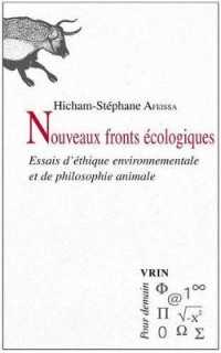 NOUVEAUX FRONTS ECOLOGIQUES (POUR DEMAIN)