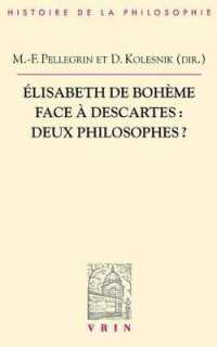 ELISABETH DE BOHEME FACE A DESCARTES: DEUX PHILOSOPHES? (BIBLIOTHEQUE D'HISTO)