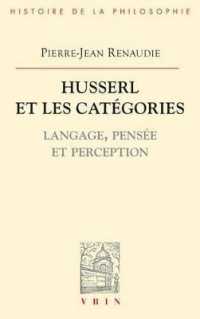 HUSSERL ET LES CATEGORIES - LANGAGE, PENSEE ET PERCEPTION (BHP)