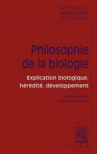 TEXTES CLES DE PHILOSOPHIE DE LA BIOLOGIE (TEXTES CLES)