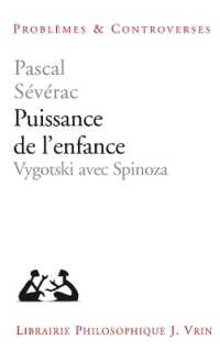 PUISSANCE DE L'ENFANCE - VYGOTSKI AVEC SPINOZA (PROB ET CONTRO)