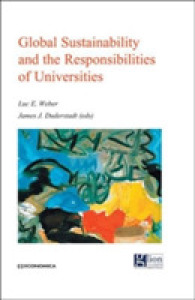 Global Sustainability and the Responsibilities of Universities