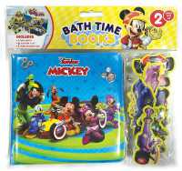 Disney Mickey: Bath Time Books : with Suction Cups and Mesh Bag