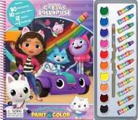 Gabby's Dollhouse Universal Deluxe Poster Paint & Color (Deluxe Poster and Paint)