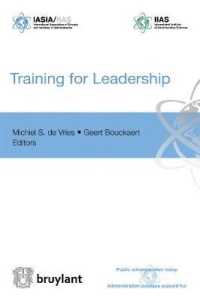 Training for Leadership (Public Administration Today - Administration Publique Aujourd'hui)