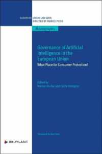 GOVERNANCE OF ARTIFICIAL INTELLIGENCE IN THE EUROPEAN UNION (COL DT UE MONOG)