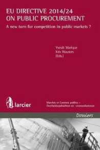 EU DIRECTIVE 2014/24 ON PUBLIC PROCUREMENT (MARCHES CONTRAT)