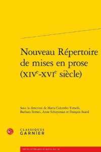 NOUVEAU REPERTOIRE DE MISES EN PROSE (XIVE-XVIE SIECLE) (TEXTES LITTERAI)
