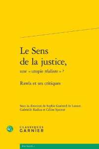 LE SENS DE LA JUSTICE, - RAWLS ET SES CRITIQUES (POLITIQUES)