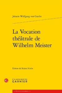 LA VOCATION THEATRALE DE WILHELM MEISTER (LITTERATURES DU)