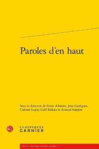 PAROLES D'EN HAUT (POLEN - POUVOIR)