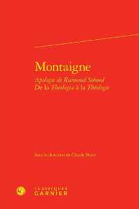 MONTAIGNE (ETUDES MONTAIGN)