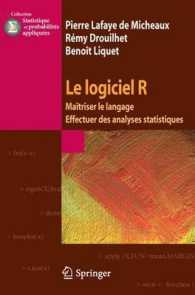 LE LOGICIEL R. MAITRISER LE LANGAGE. EFFECTUER DES ANALYSES STATISTIQUES