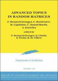 Advanced Topics in Random Matrices (Panoramas Et Syntheses)