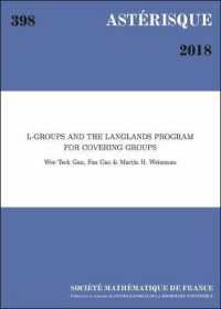 $l$-groups and the Langlands Program for Covering Groups (Asterisque) -- Paperback / softback