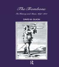 Trombone : Its History and Music, 1697-1811 (Musicology)