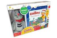 Caillou Waits for Santa Gift Set : Book with 2 stories and Gilbert Plush Toy