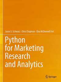 Pythonによる定量的マーケティング入門<br>Python for Marketing Research and Analytics