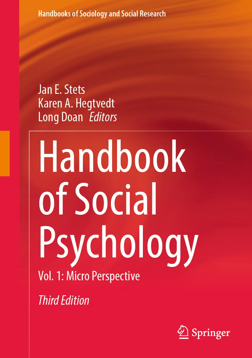 社会心理学ハンドブック（第３版・全２巻）<br>Handbook of Social Psychology, Volumes I and II : Micro, Meso, and Macro Perspectives （2025. Approx. 950 p. 2 volume-set. 235 mm）