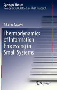 Thermodynamics of Information Processing in Small Systems (Springer Theses)