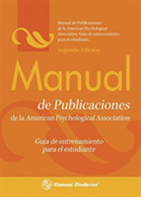 Manual de Publicaciones de la APA: Guía de Entrenamiento Para el Estudiante