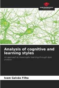Analysis of cognitive and learning styles : An approach to meaningful learning through style analysis.DE