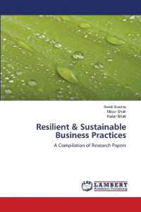 Resilient & Sustainable Business Practices : A Compilation of Research Papers （2023. 132 S. 220 mm）