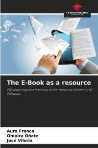 The E-Book as a resource : For planning and learning at the Hosanna University of Panama （2023. 64 S. 220 mm）