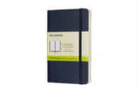 Moleskine Sapphire Blue Pocket Plain Not -- Paperback