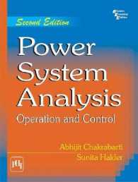 Power System Analysis : Operation and Control （3RD）