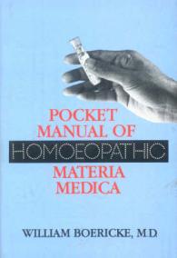Pocket Manual of Homeopathic Materia Medica （9TH）