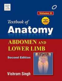 Textbook of Anatomy Abdomen and Lower Limb; Volume II （2ND）