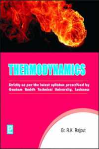Thermodynamics : (U. P. Technical University, Lucknow)