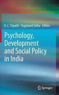 Psychology, Development and Social Policy in India （2014）