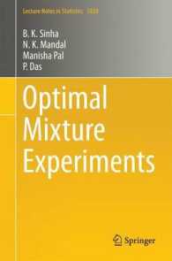 Optimal Mixture Experiments (Lecture Notes in Statistics)